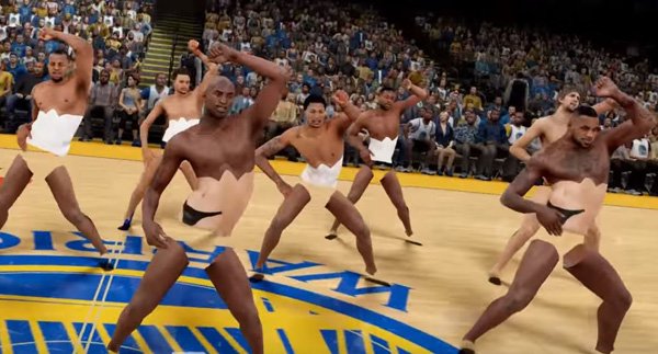 Players Banned, Half-Naked Dancers Are Invading NBA Team 