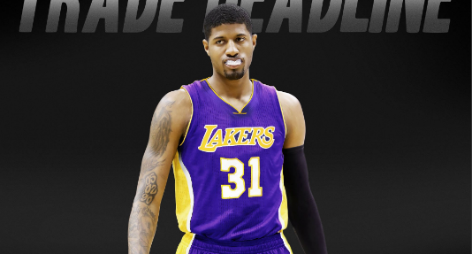 paul george lakers jersey