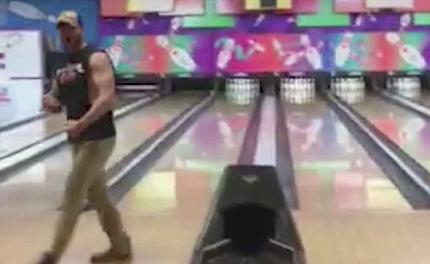 WATCH Bowler Records Perfect Game in Under 75 Seconds