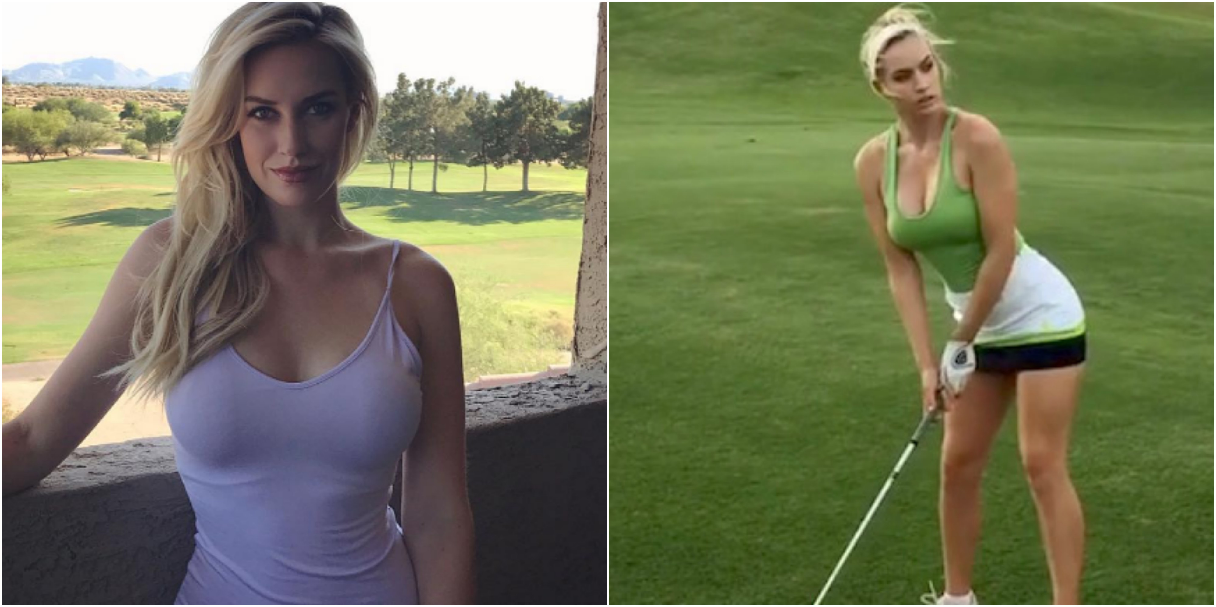 IG Golf Star Paige Spiranac Says Her Boobs Are Too Much.