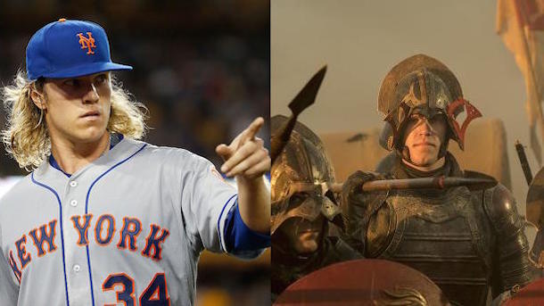 Noah Syndergaard Makes Cameo on Game of Thrones  Total 