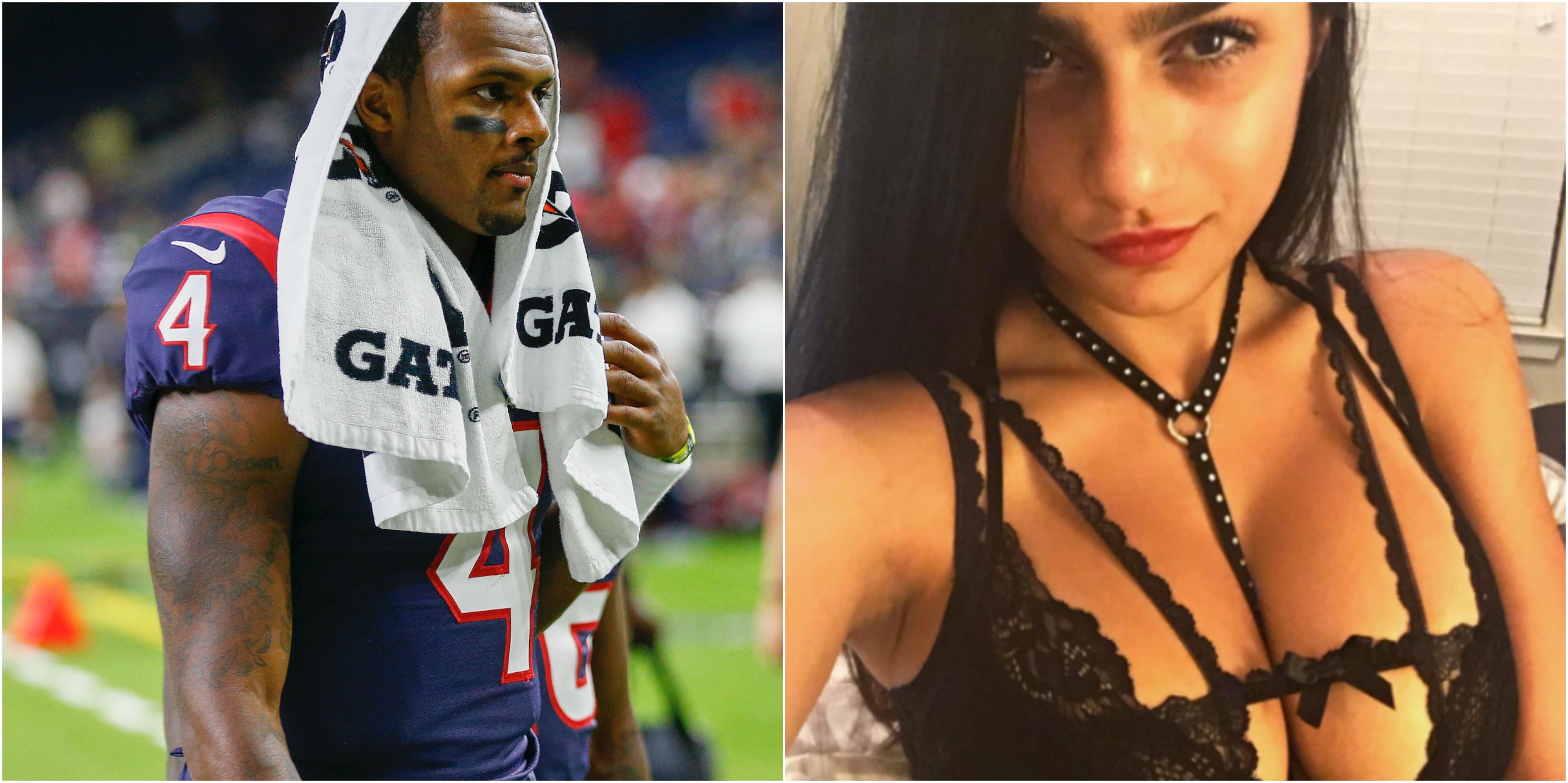 Total Pro Sports Mia Khalifa Says She & Texans QB DeShaun.