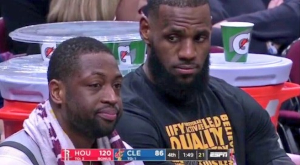 D-Wade's Trade Helped Turn This Photo With LeBron Into an ...