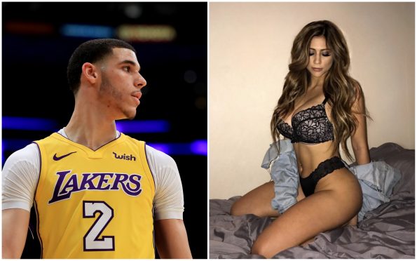 Lonzo ball may be the man on the court, but his girlfriend is money when it...