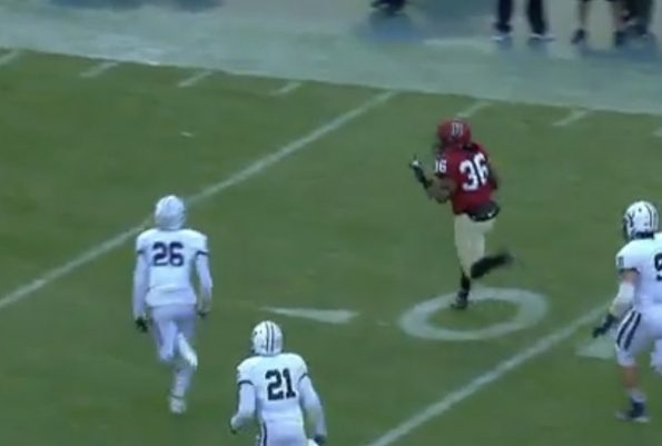This ‘Unsportsmanlike’ Taunt Actually Cost Harvard Player TD Vs. Yale