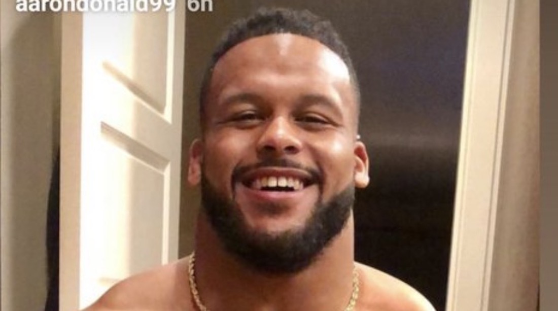 Aaron Donald Ripped