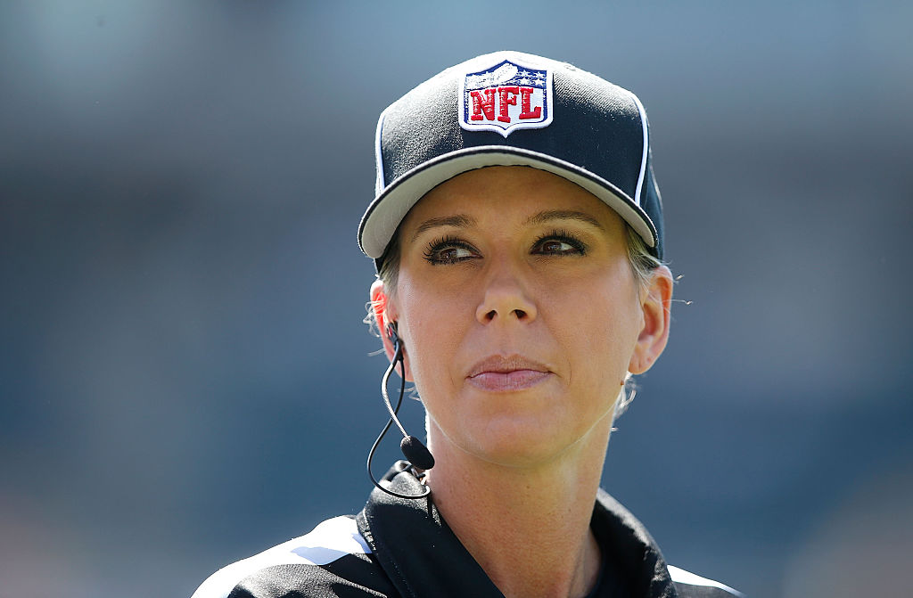 Yesterday (1/13/2019), sarah thomas made history as the first woman to offi...