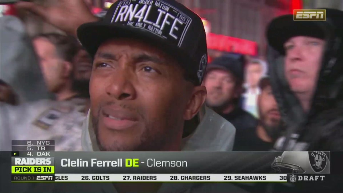 Raiders Fans Had Some Amazingly Disappointed Reactions To Their 2019 Draft ...