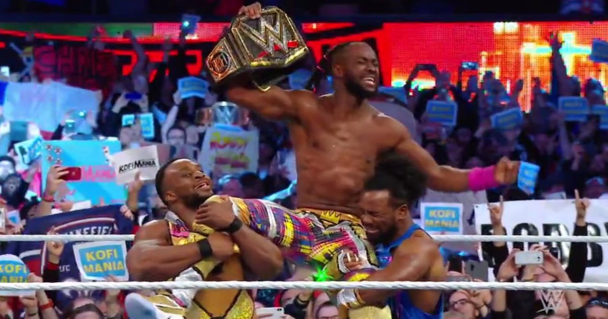 Kofi Kingston Becomes New WWE Champion at WrestleMania (VIDEO)