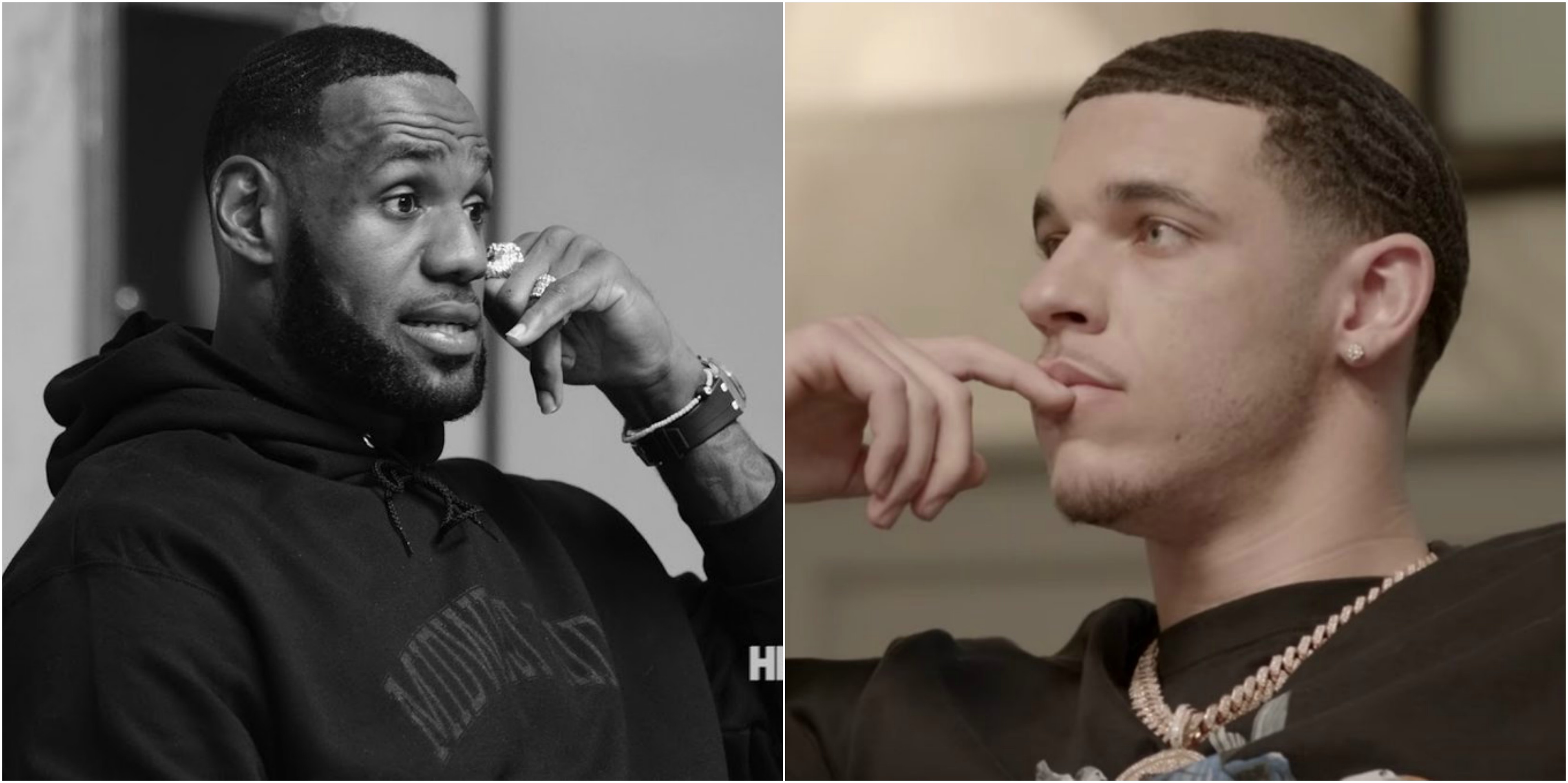 LeBron, Lonzo Ball Discuss Finding Out 