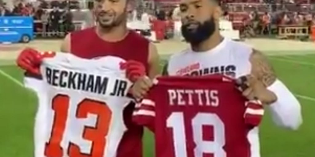 49ers WR Dante Pettis Took His Jersey 