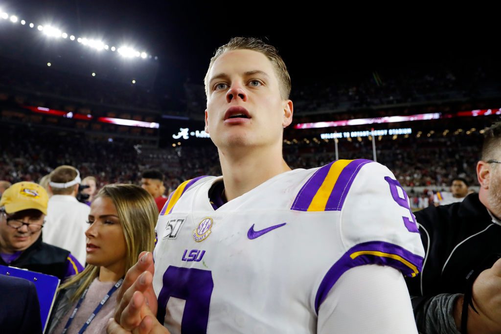 Joe Burrow is expected to go early in this year’s draft. 