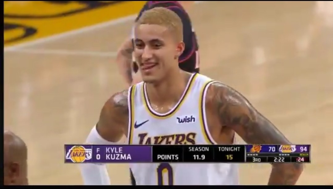 It’s a new year, new decade..and apparently a new hairstyle for Kyle Kuzma....
