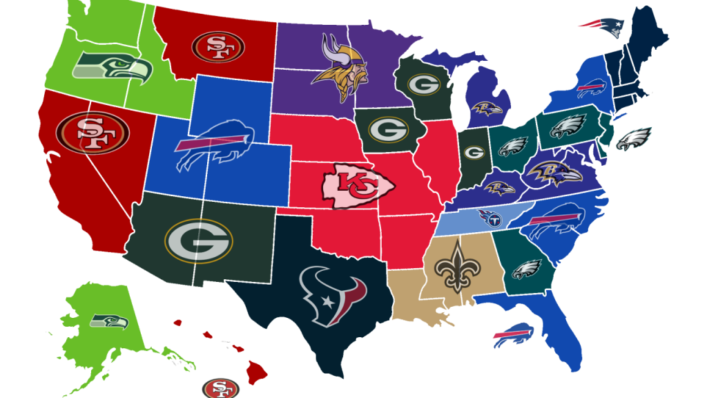 Buffalo Bills Are 'America's Team,' According To Twitter Study & Map ...