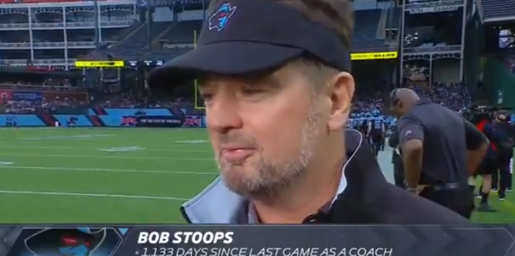 Bob Stoops Was Very Excited To Talk About Dallas Renegades