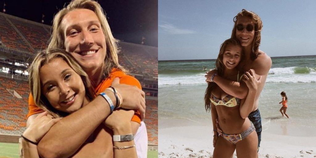 Trevor Lawrence Gets Engaged To Girlfriend Marissa Mowry Pics Total Pro Sports