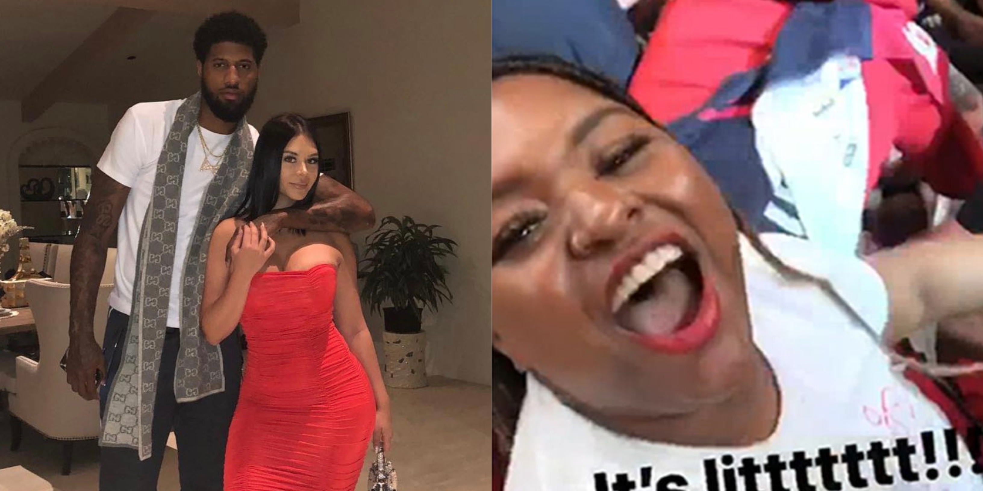 Paul George S Gf Calls Damian Lillard S Sister A Cow In Response To Her Diss On Ig Video Total Pro Sports