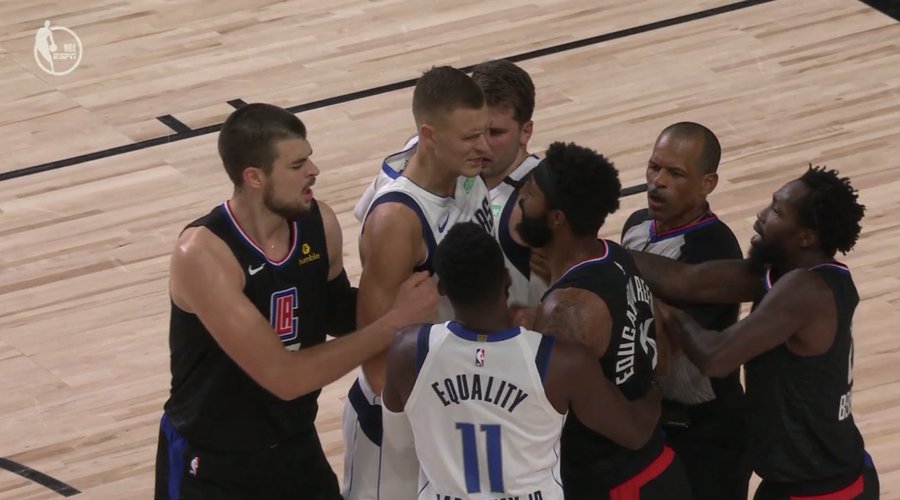LeBron, Dirk Nowitzki Rip Refs After Kristaps Porzingis Gets Ejected From Playoff Game (VIDEO + TWEETS) | Total Pro Sports