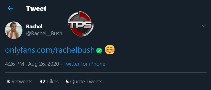 Rachel bush only fans