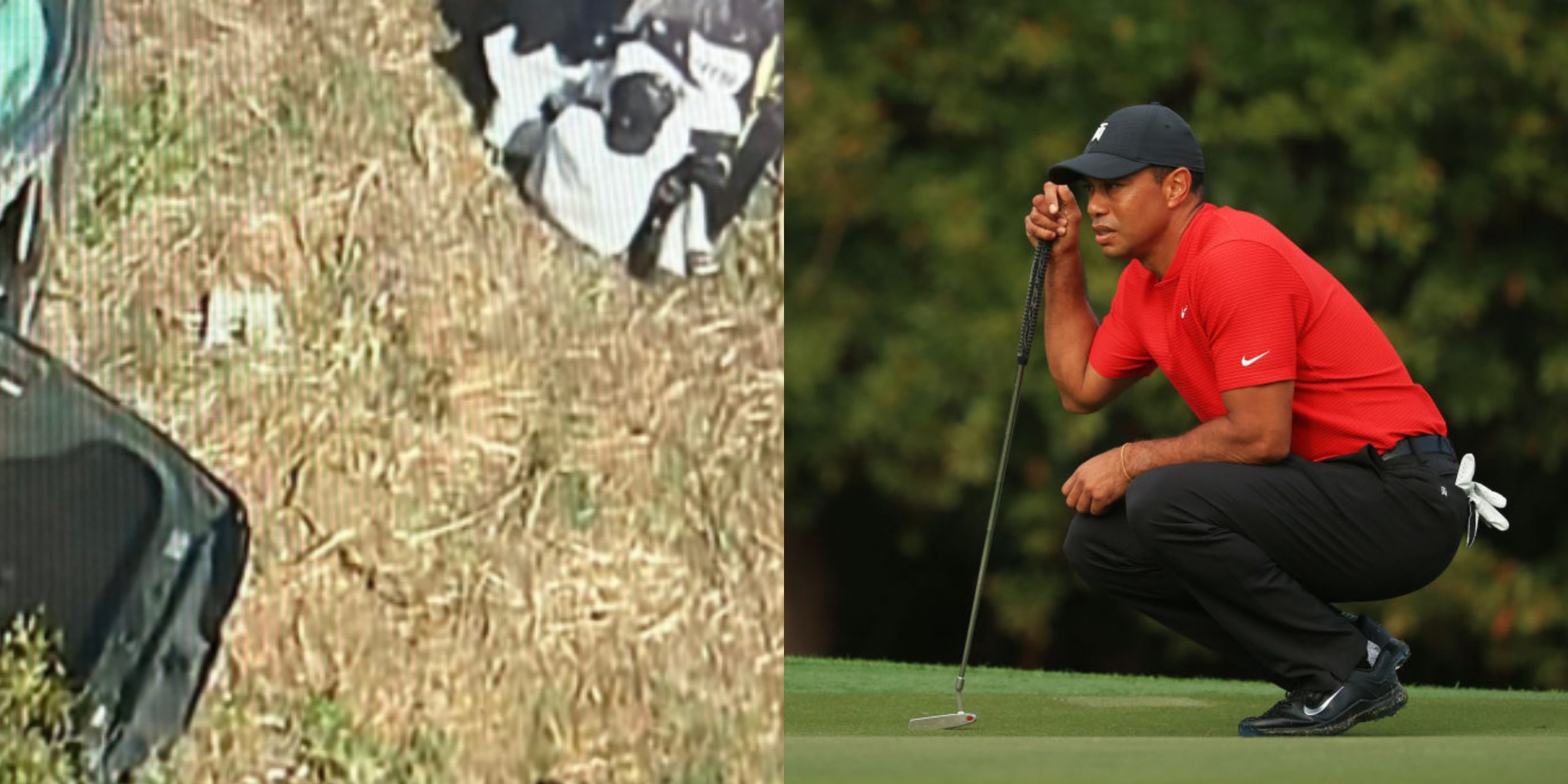Movie released from the Tiger Woods rollover accident in California (VIDEO + PICS)