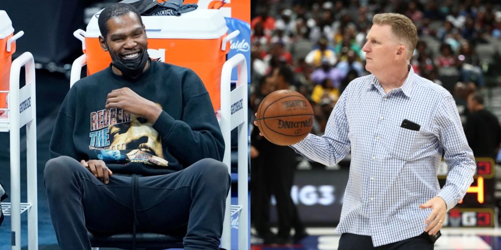 Michael Rapaport Posts Messages of Kevin Durant ...