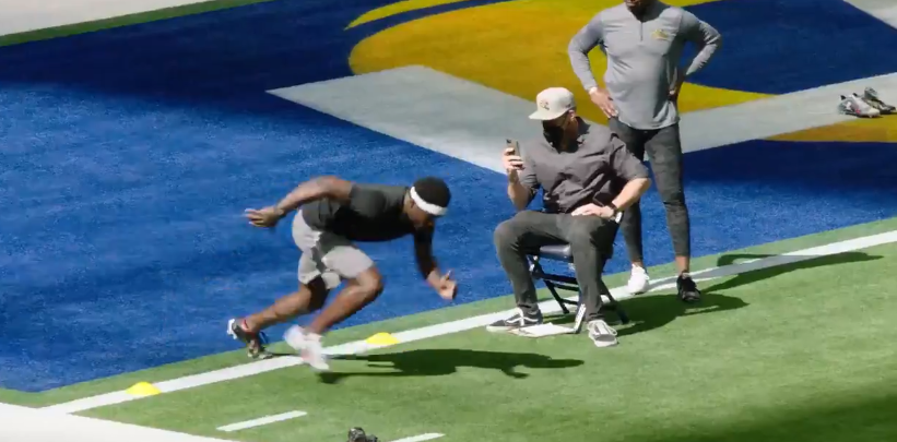 40-Year-Old Michael Vick Runs An Outstanding 4.72 40-Yard Dash Inside ...