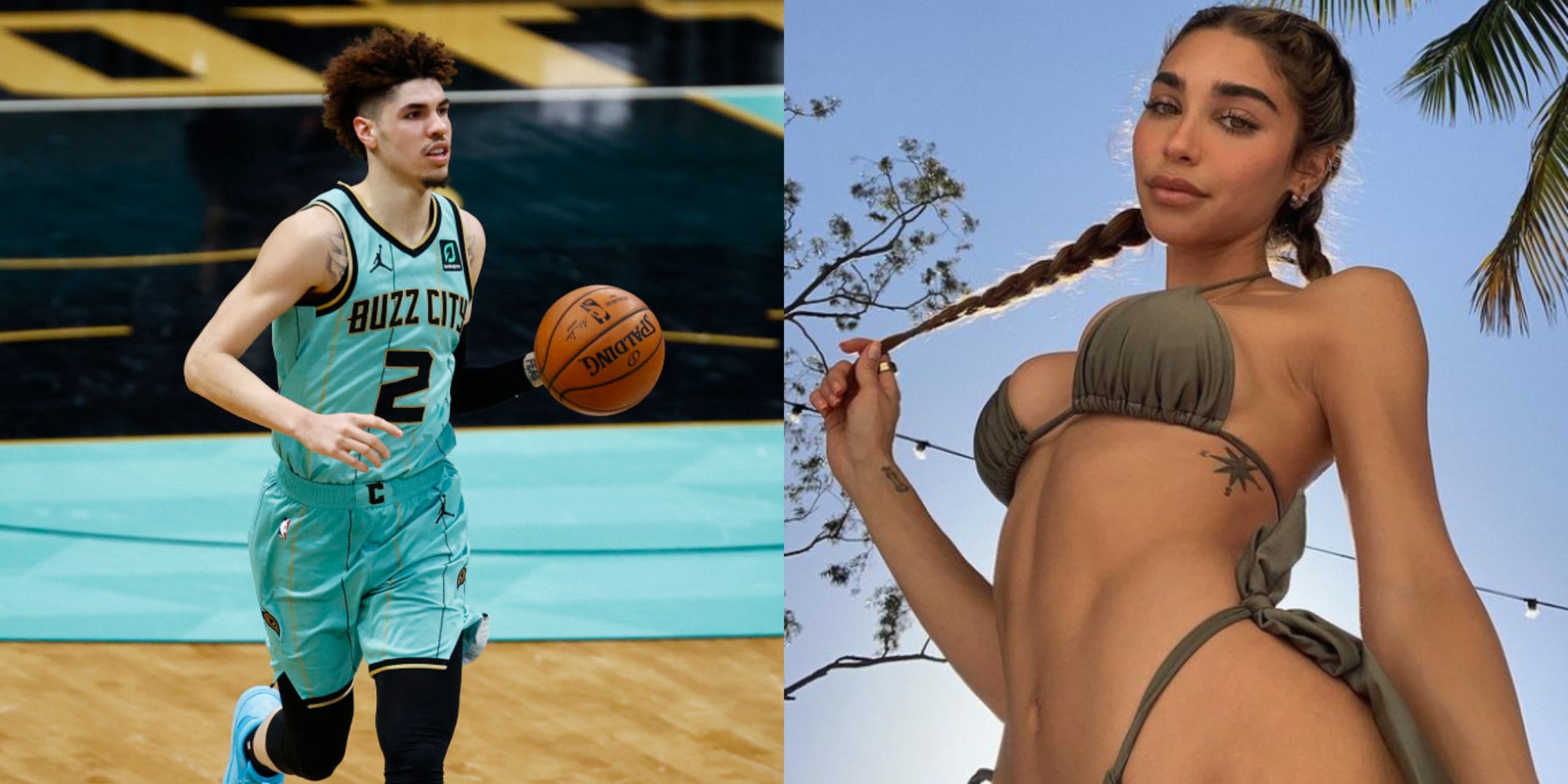LaMelo Ball Spotted Shooting His Shot At Justin Bieber's Ex-GF Chantel...