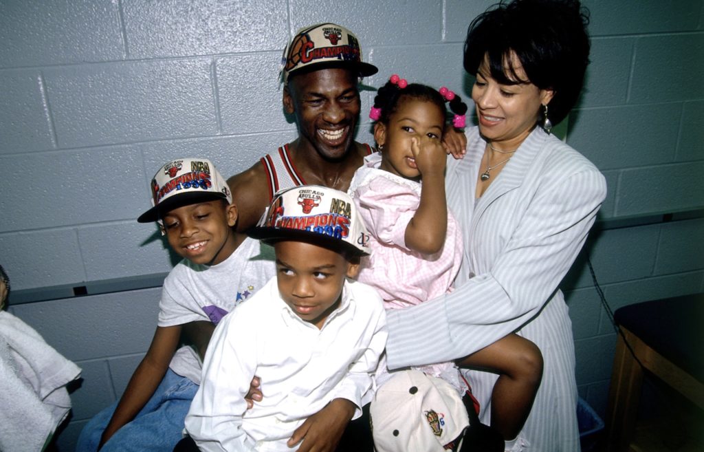 MJ and his family