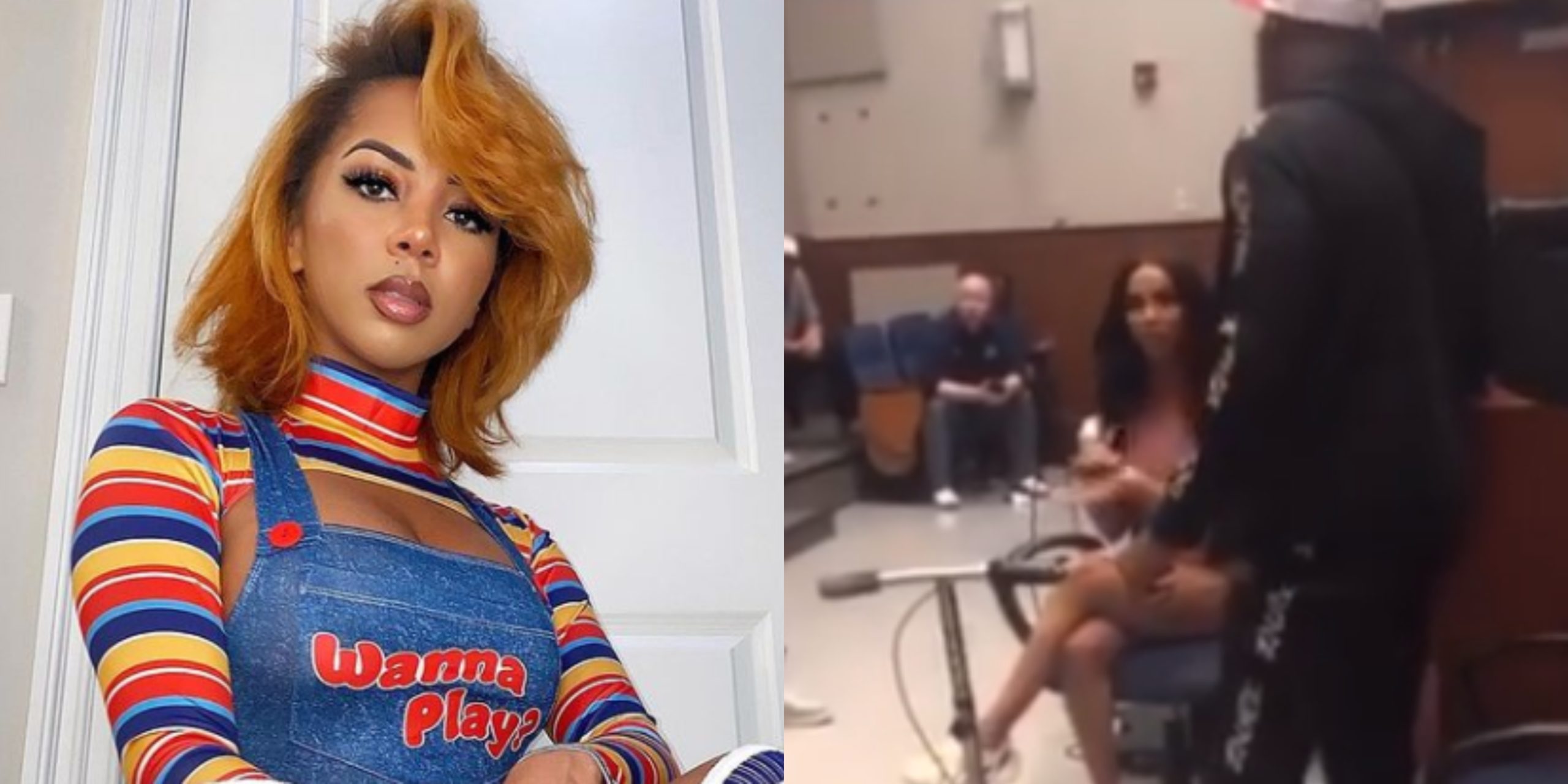 Deion Sanders Had Ig Model Brittany Renner As A Guest Motivational Speaker For His Players