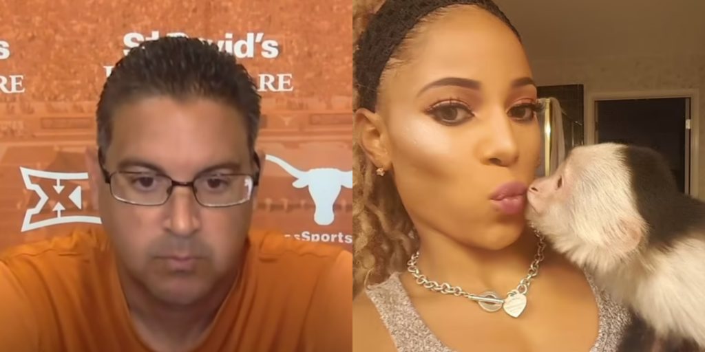 Texas Coach Legally Can't Take Washington State Job Unless His Stripper  Girlfriend Ditches Her Monkey