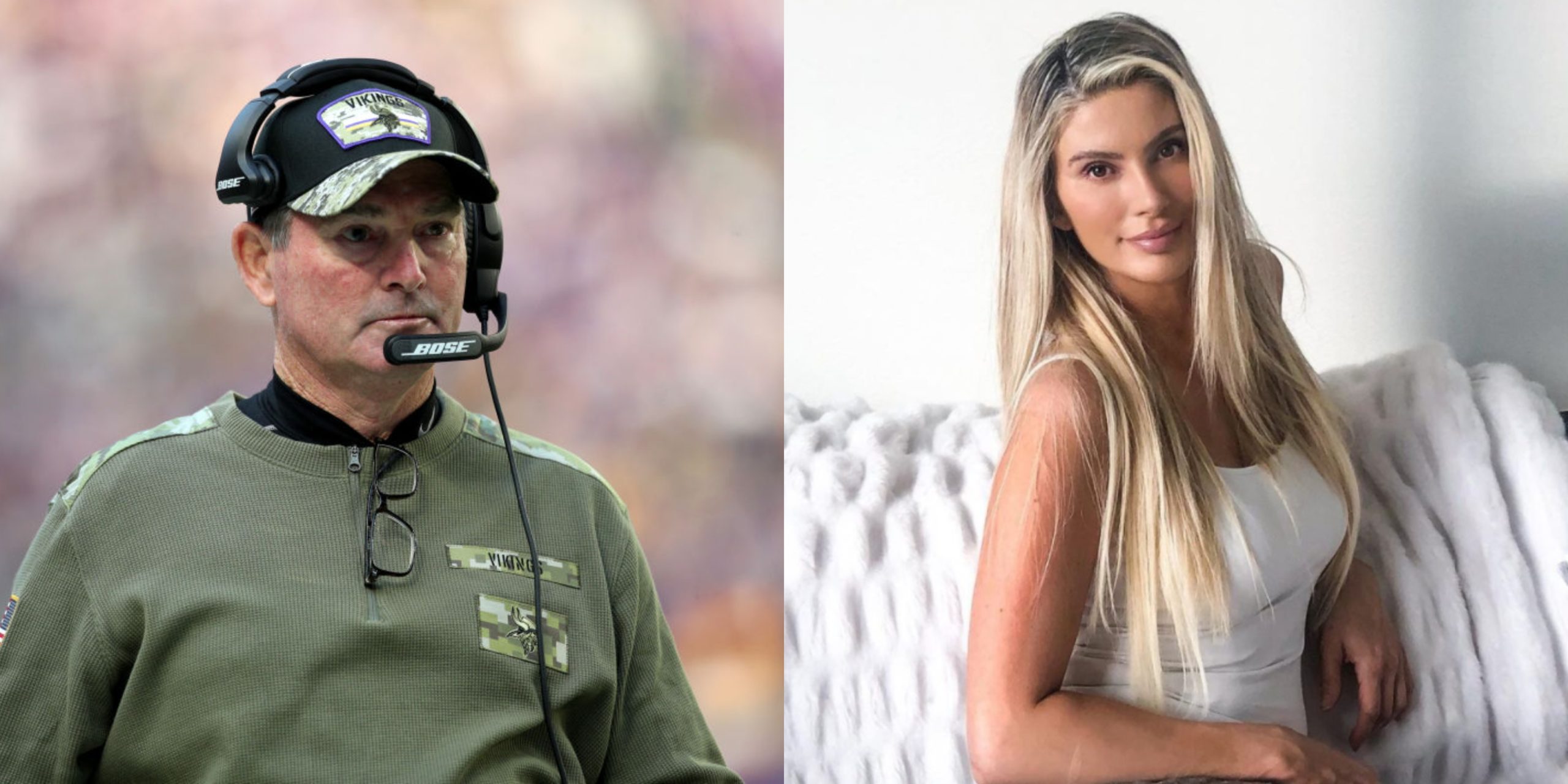 Vikings Coach Mike Zimmer Steps Out With His Maxim Cover Model GF Katarina  Elizabeth, Relationship Confirmed (PICS)