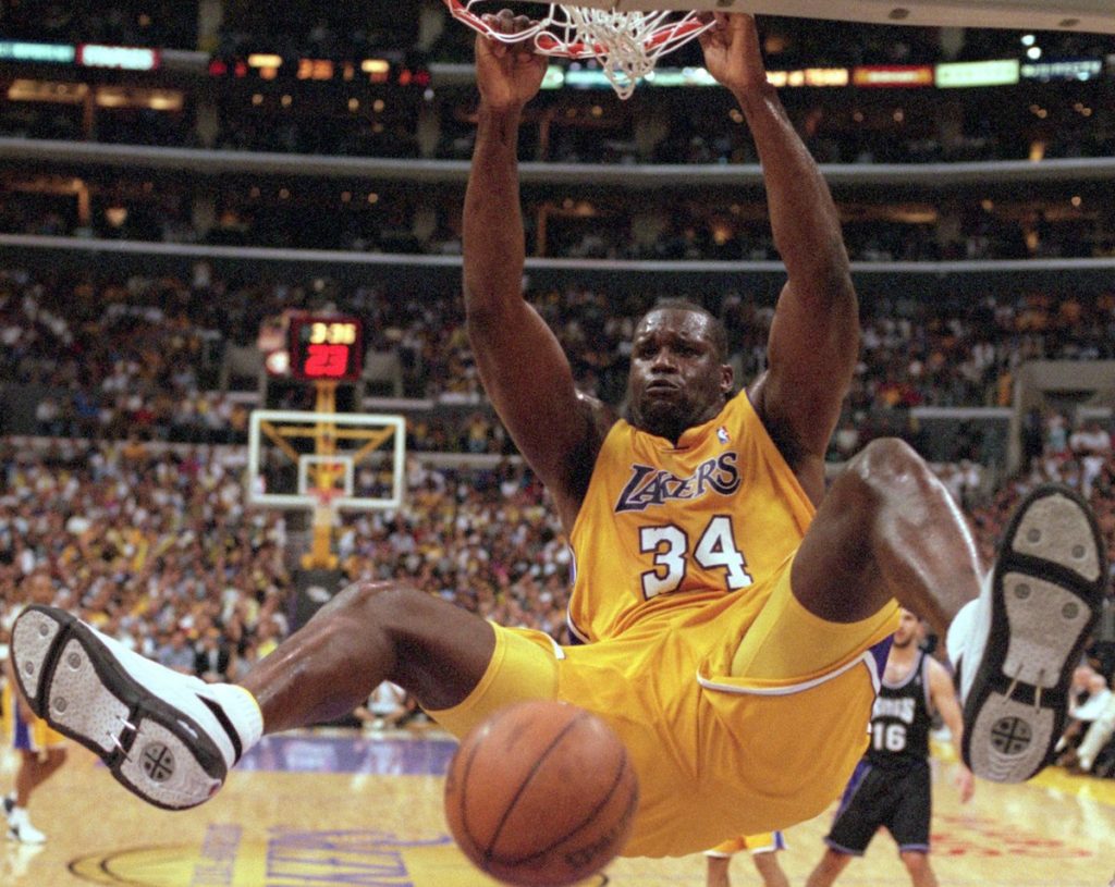 Los Angeles Lakers Shaquille O'Neal