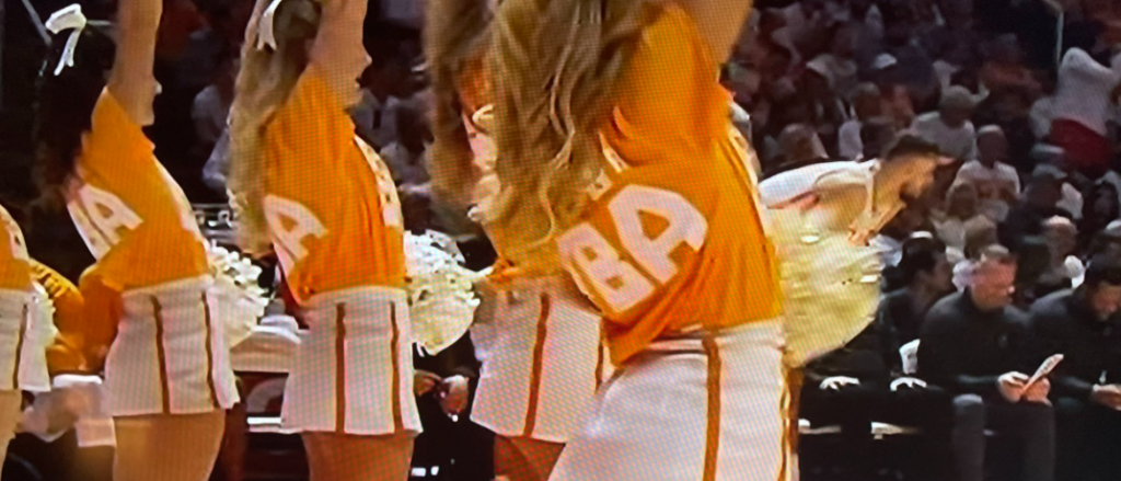 Fans React To ESPN Cameraman Constantly Showing Tennessee Cheerleader’s Boo...