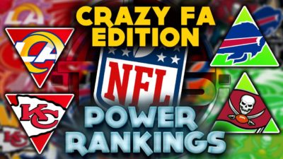 crazy free agant nfl power rankings