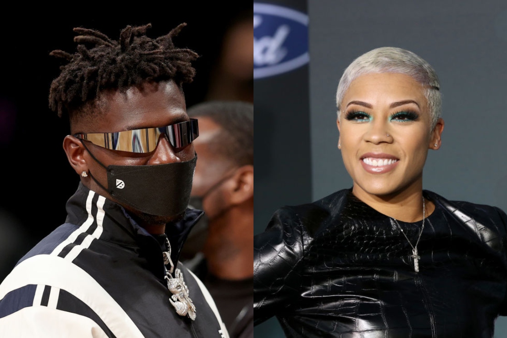 Antonio Brown and Keyshia Cole dating  She tatted his name on her