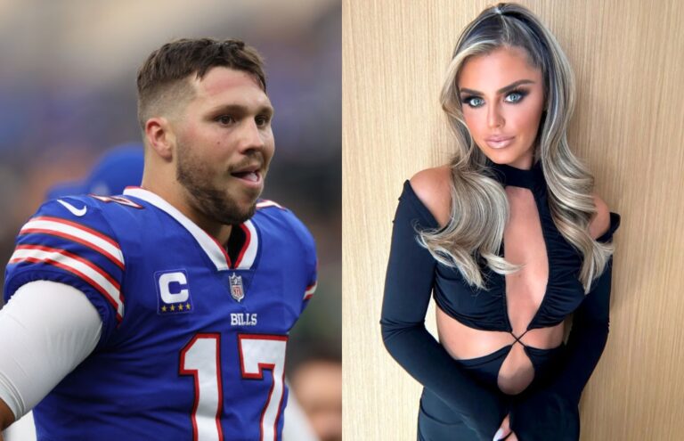 Josh Allens Girlfriend Admits Qb Ghosted Me For A Year After Awkward 