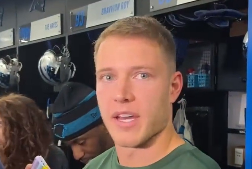 Christian McCaffrey responds to all of the trade rumors from reporters