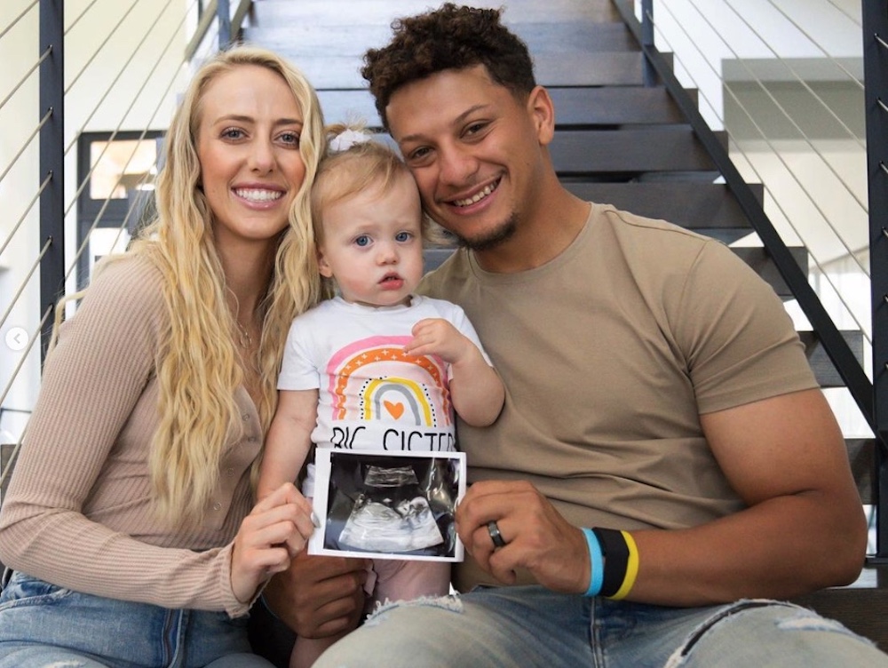patrick and brittany mahomes reveal second child