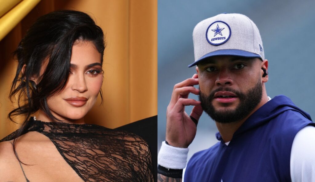 Dak Prescott and Kylie Jenner team up for drink company and fans think he just cursed himself