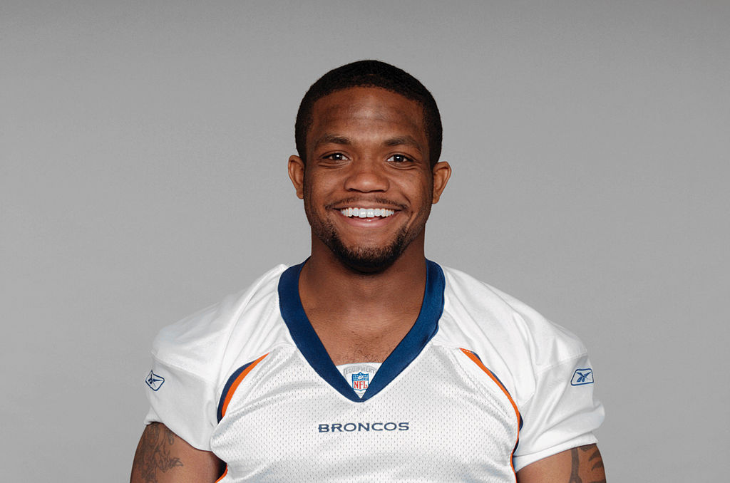 Maurice Clarett smiling in headshot for the Broncos