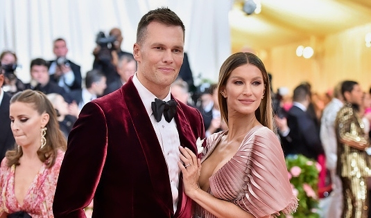 Tom Brady and Gisele Bündchen attend The 2019 Met Gala Celebrating Camp