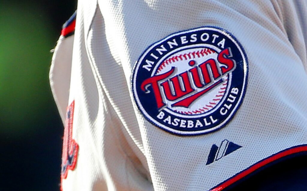 Minnesota Twins MLB logo patch.
