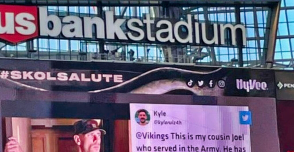 Vikings Tricked Into Posting Military Salute For Male Porn Star
