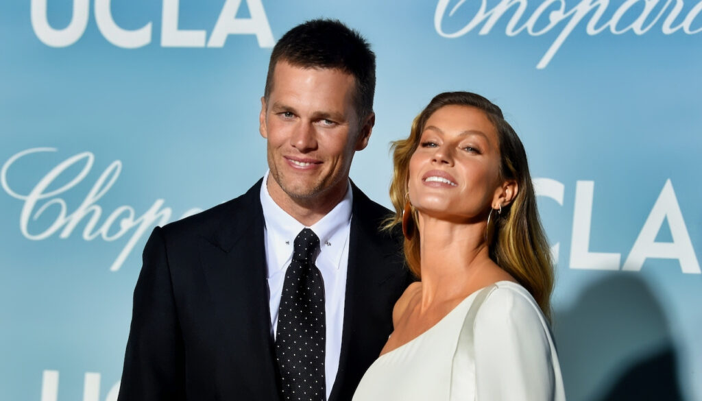 Tom Brady and Gisele Bündchen attends the 2019 Hollywood For Science Gala 