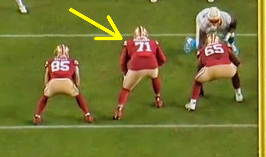 picture of 49ers o-line