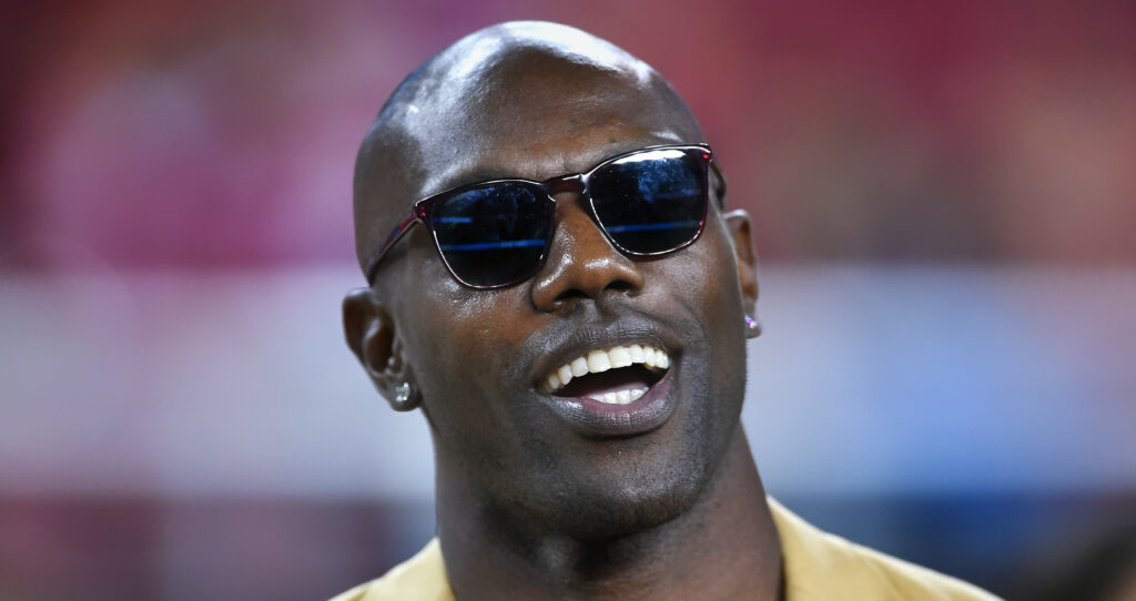 Terrell Owens in sunglasses