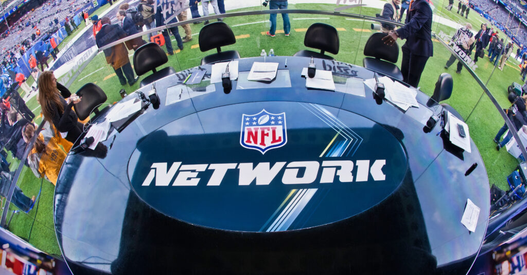 Photo of the NFL Network desk