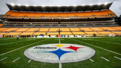 Photo of the Pittsburgh Steelers field