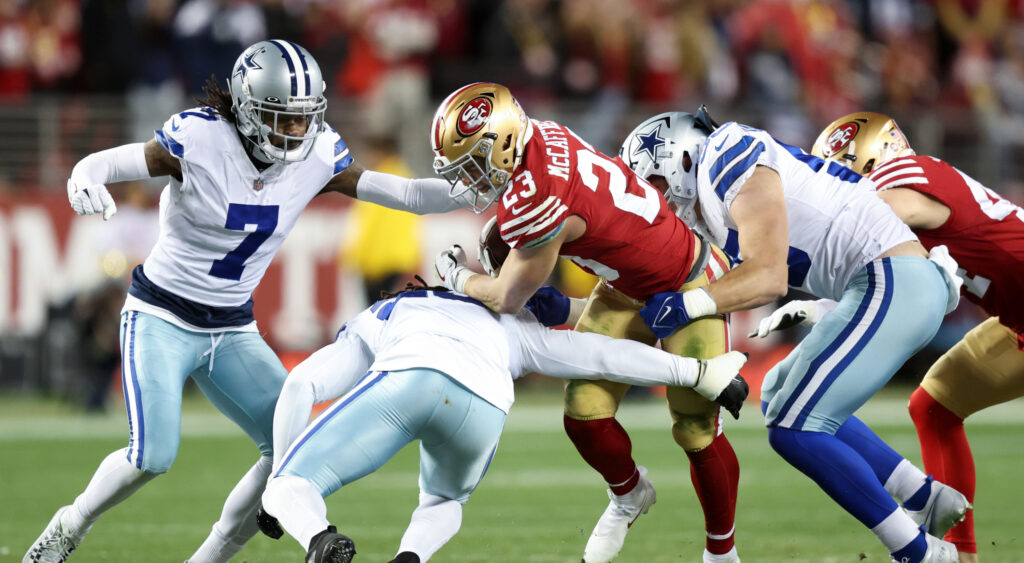 Dallas Cowboys vs. San Francisco 49ers in divisional round game