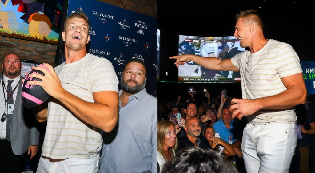 Rob Gronkowski Explains How Partying Made Him A Better Player
